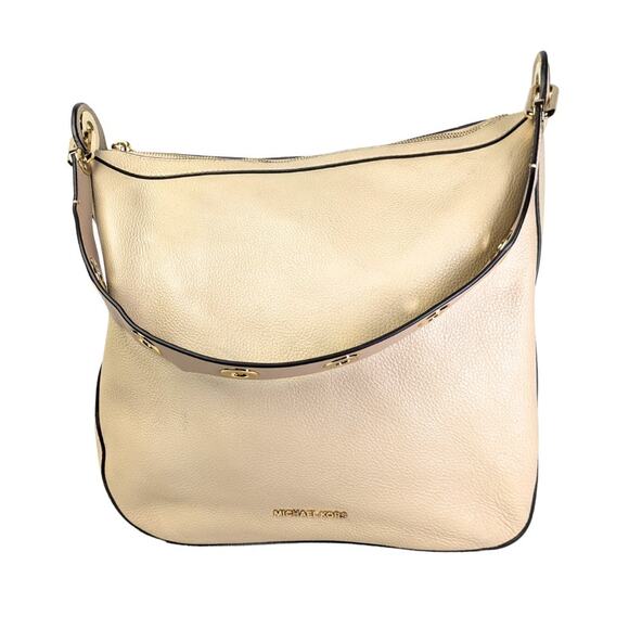 NWT Michael Kors Raven Large Leather Shoulder Bag - Picture 2 of 6